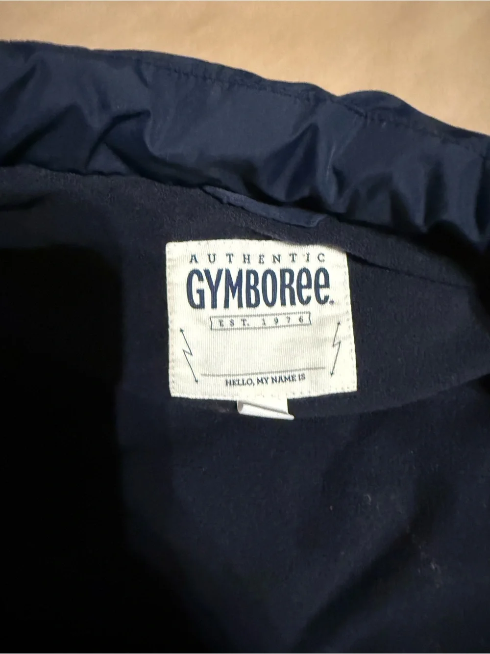 Gymboree Blue and Black Puffer Vest for Kids